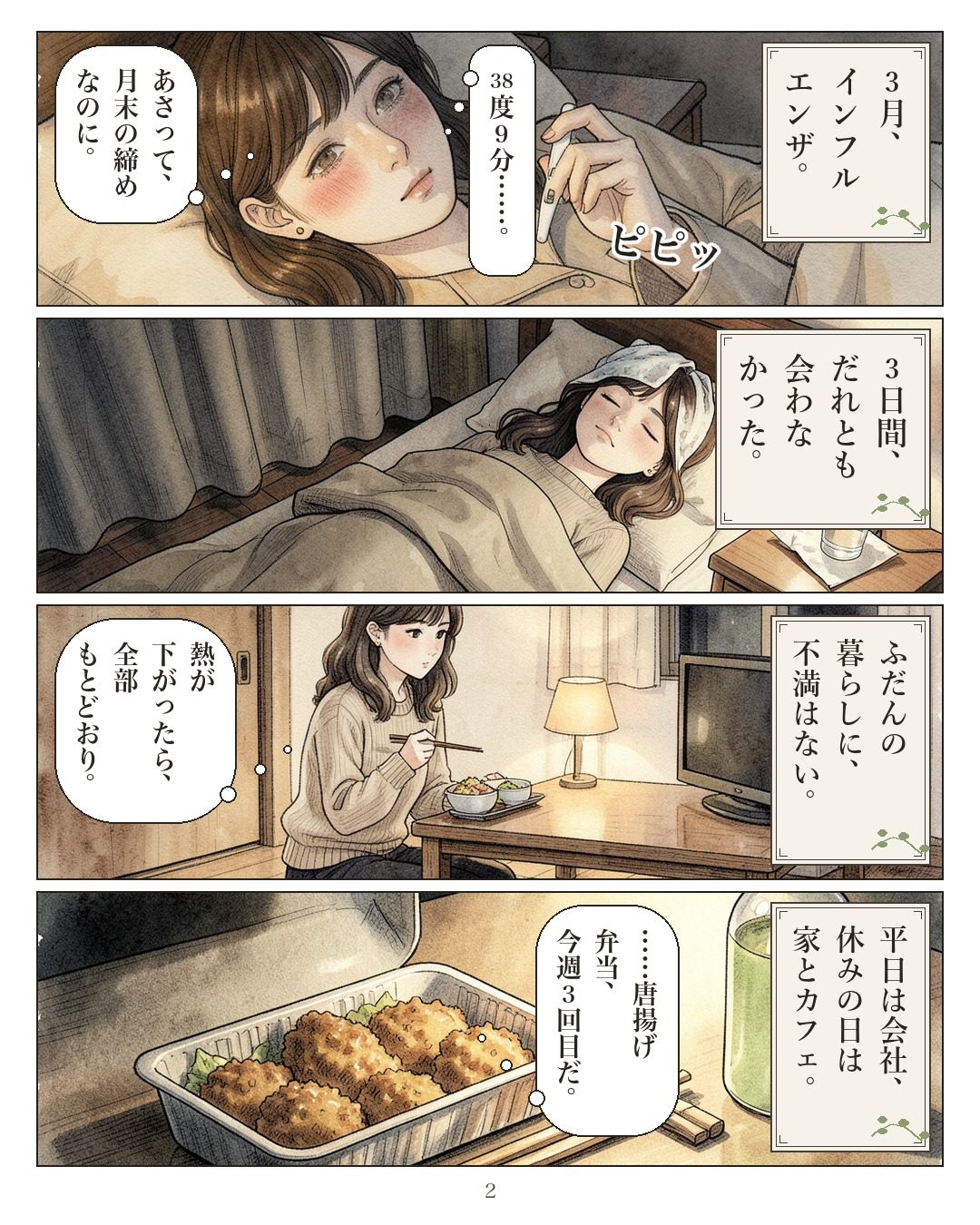 漫画 2ページ目